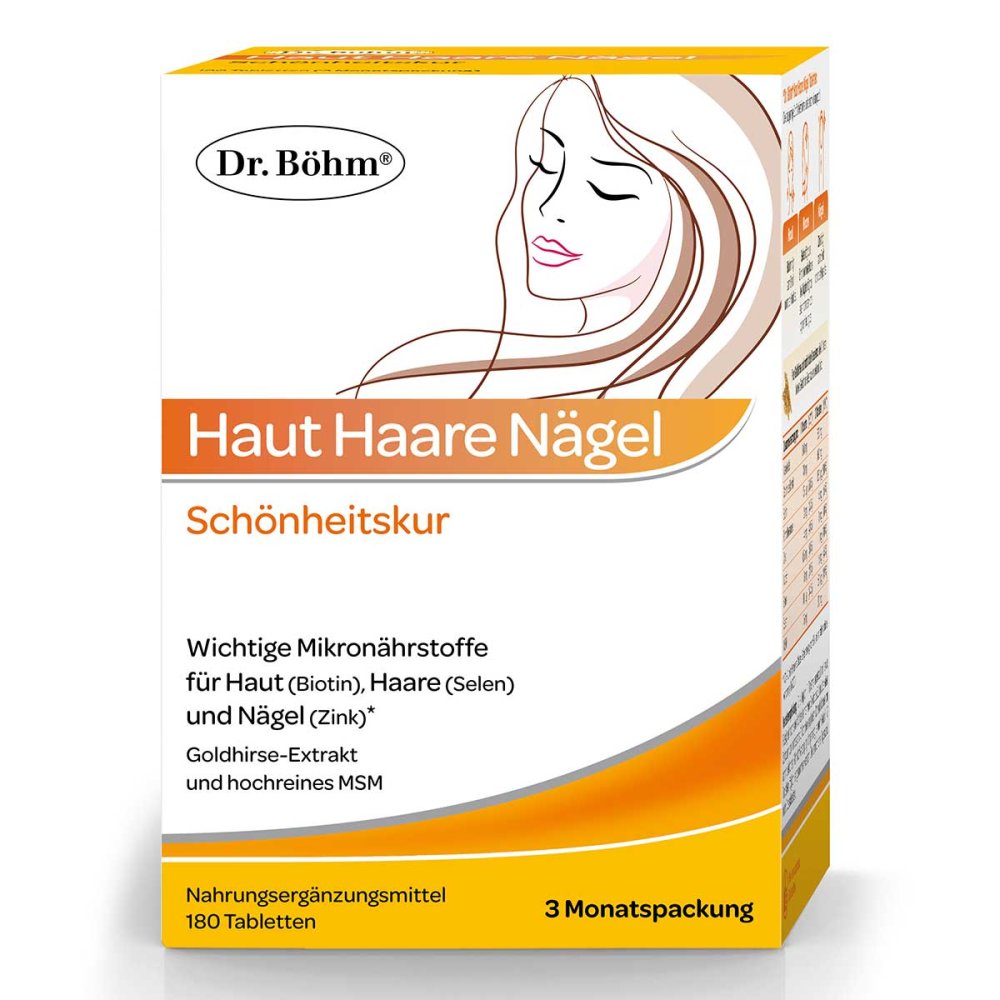 Apomedica Pharmazeutische Produkte GmbH Dr. Böhm Haut Haare Nägel Schönheitskur Tabletten 19485477