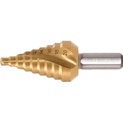 KS Tools HSS-TiN Stufenbohrer extra kurz - 330.2374