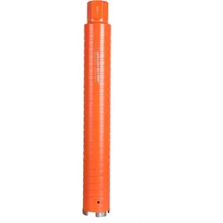 Trockenbohrkrone Ø 72mm Länge 400mm - Diamantbohrkrone/Kernbohrer für Mauerwerk/Ziegel/Leichtbeton, 1 1/4' UNC, lasergeschweißt