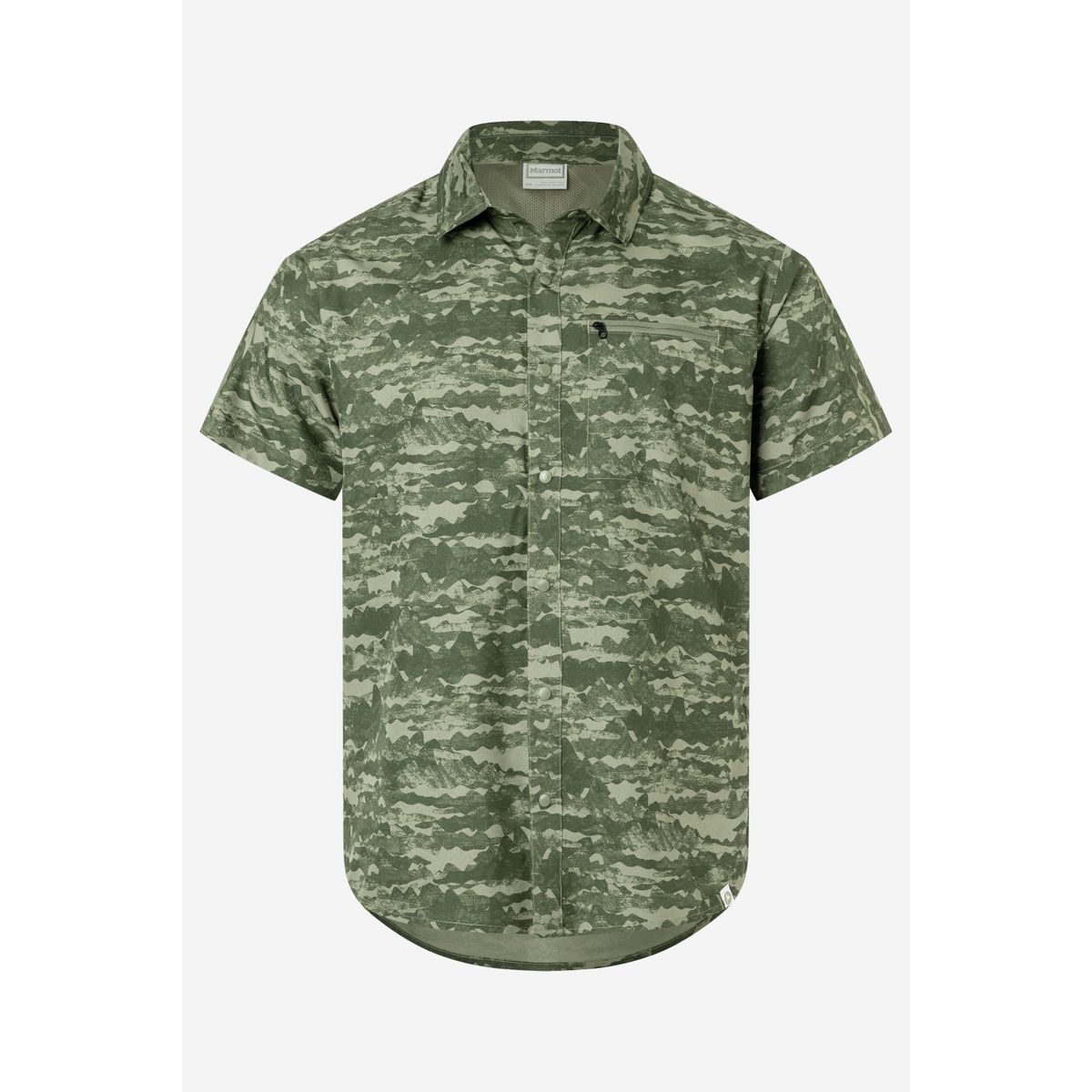 Marmot Spring Creek Short Sleeve olive grove lagos (42517) M M16662-42517-M