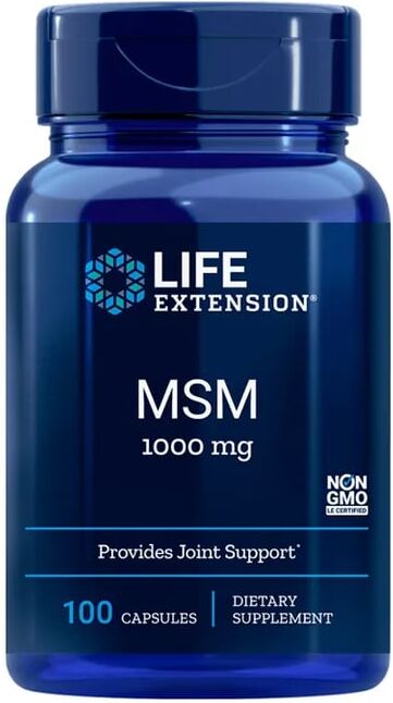 Life Extension MSM 1000 mg 100 Caps