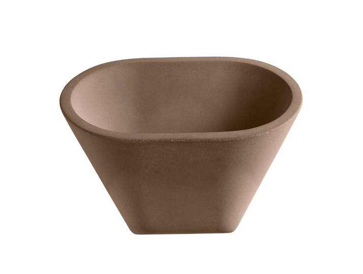 Foscarini Designer Wandlampe Aplomb R7s, dimmbar, braun / rost, für Wohn- / Esszimmer, Beton, Design, Wandleuchte, Wandlampe Innen