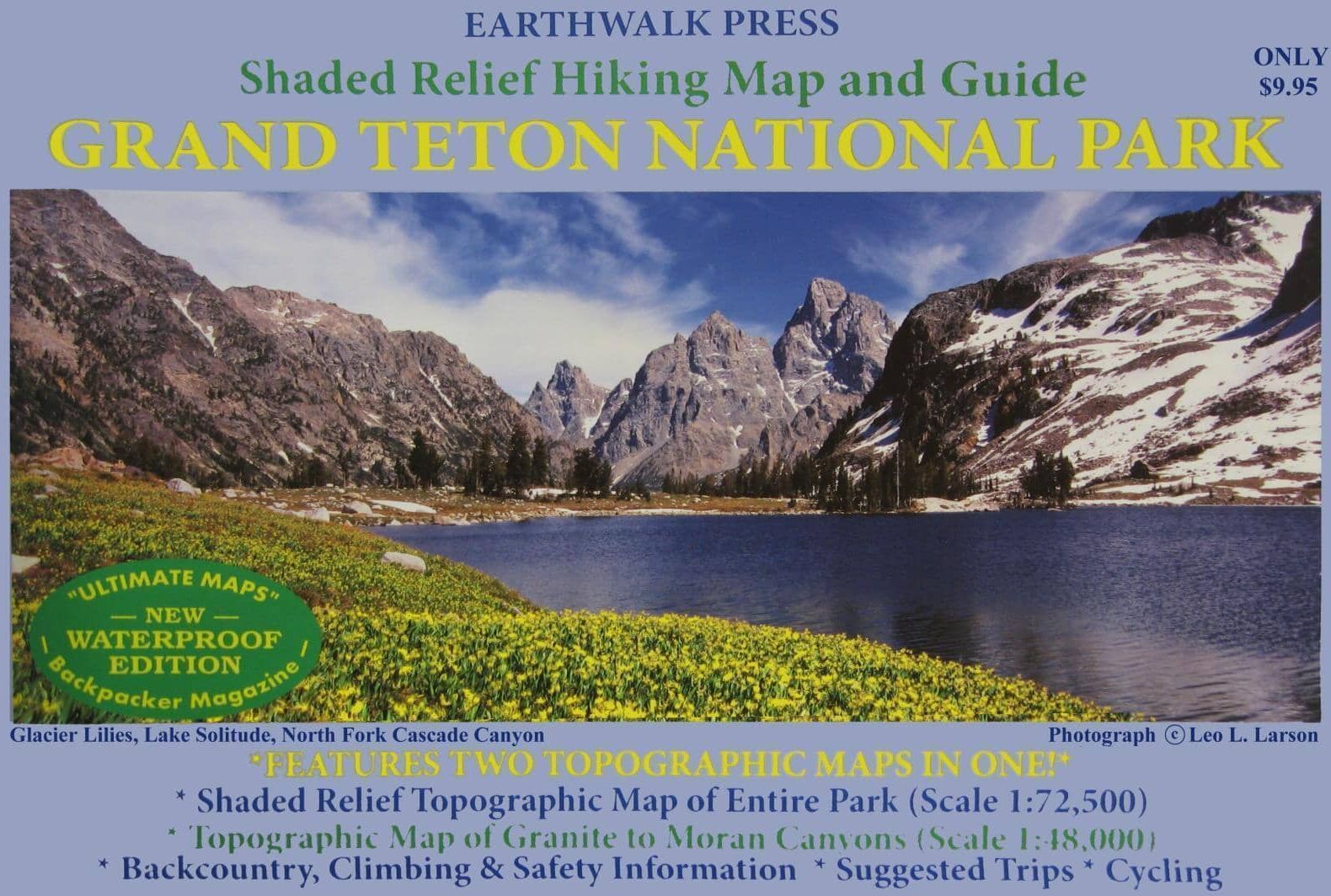 Parc national du Grand Teton, Wyoming, imperméable à l'eau   Earthwalk Press