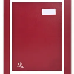 Exacompta 24244E Unterschriftenmappe Direktion, 24 Fächer, 24x32cm - Bordeauxrot