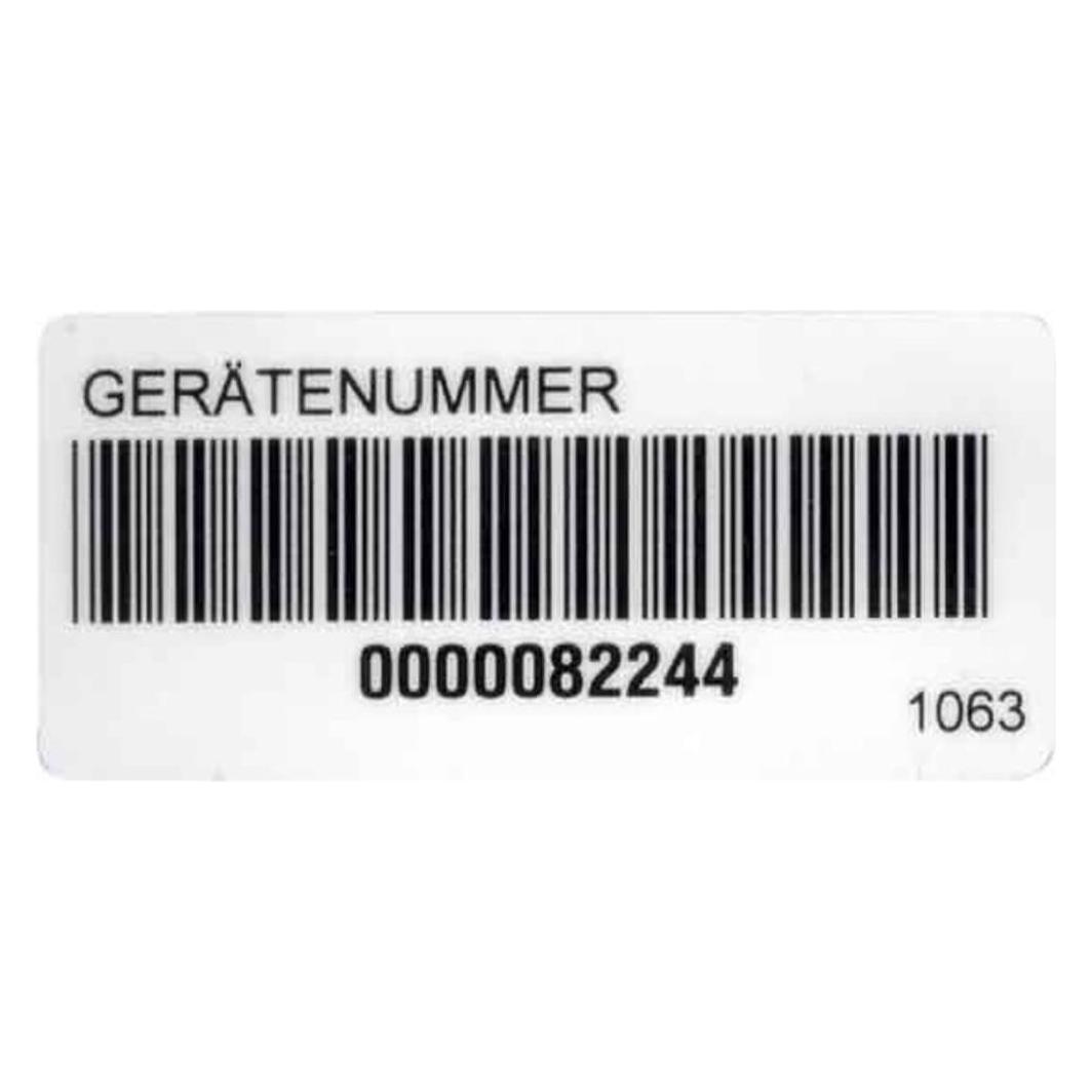 Beha Amprobe Aufkleber 1063D Barcode-Aufkle (2389952)