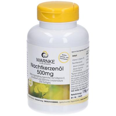 Nachtkerzenöl 500 mg Kapseln 250 St