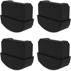 Munk, Leiter + Gerüst, Innenschuh elektrisch ableitfähig für Podesttreppe für Holmmass 57x24 mm