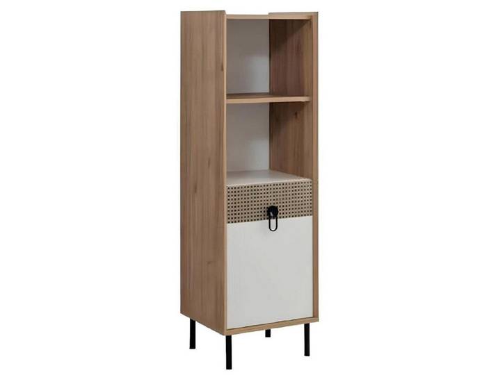 Xlmoebel Bücherregal Holzregal in Braun für kreativen Stauraum im Arbeitszimmer, Bücherregal, Hergestellt in Europa