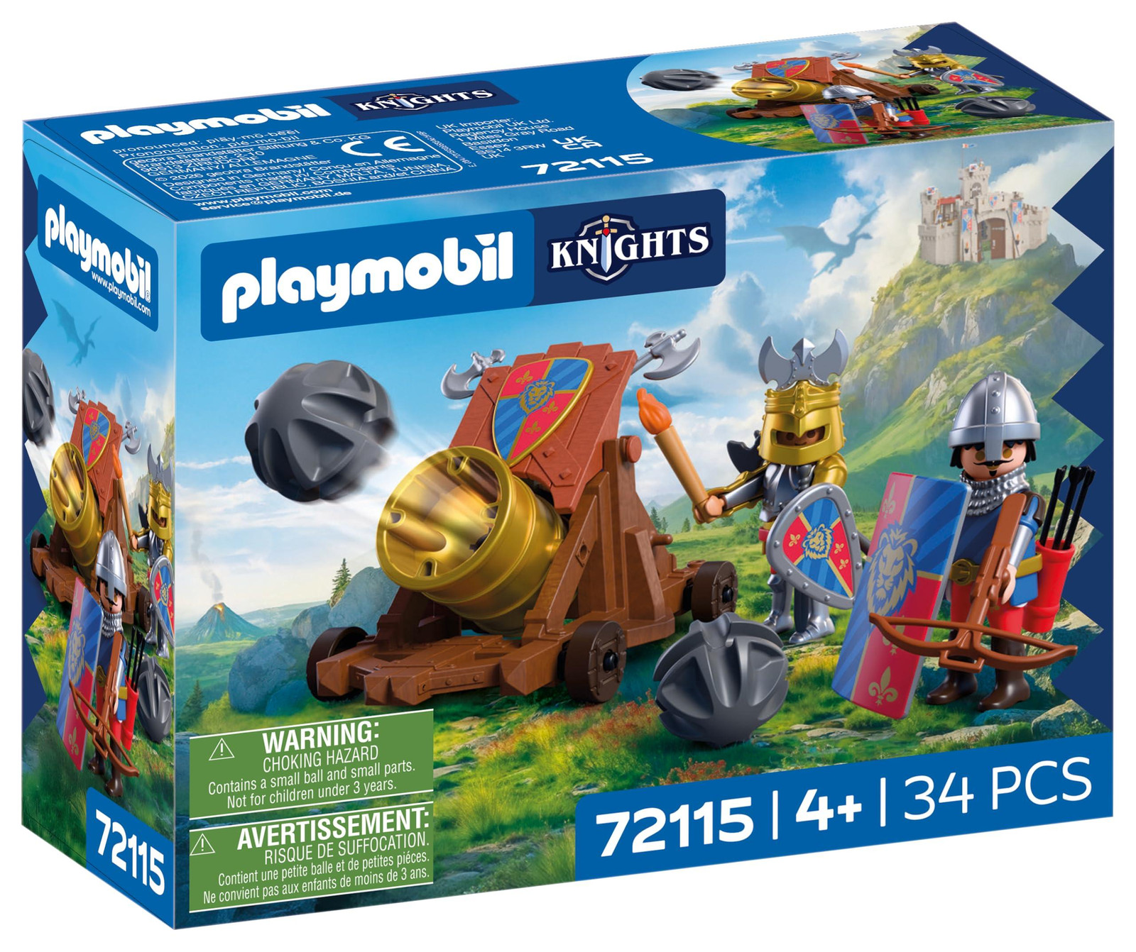 Playmobil 72115 Knights Schusswapen Leeuwenridder