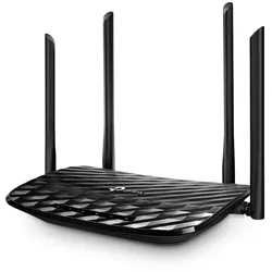 TP-Link AC1200 WLAN-Router Gigabit Ethernet Dual-Band (2,4 GHz/5 GHz) Schwarz
