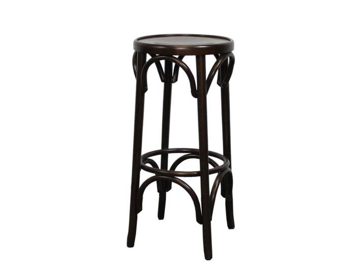Bugholz Barhocker Massiv Nussbaum dunkel