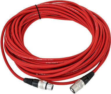 Sommer Cable Stage 22 SGHN RD 20,0m Rot