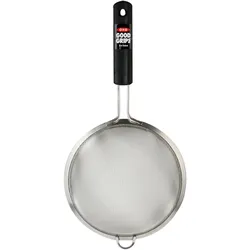 OXO SIEB 20,3CM, Küchensieb, Silber, Schwarz
