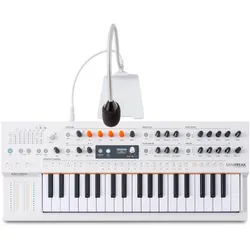 Arturia MiniFreak Vocoder Edition, Synthesizer, Orange, Weiss
