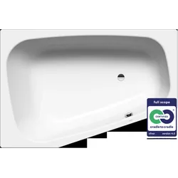 KALDEWEI Badewanne PLAZA DUO rechts 190 180x120cm, 237000010001, Farbe: Weiß