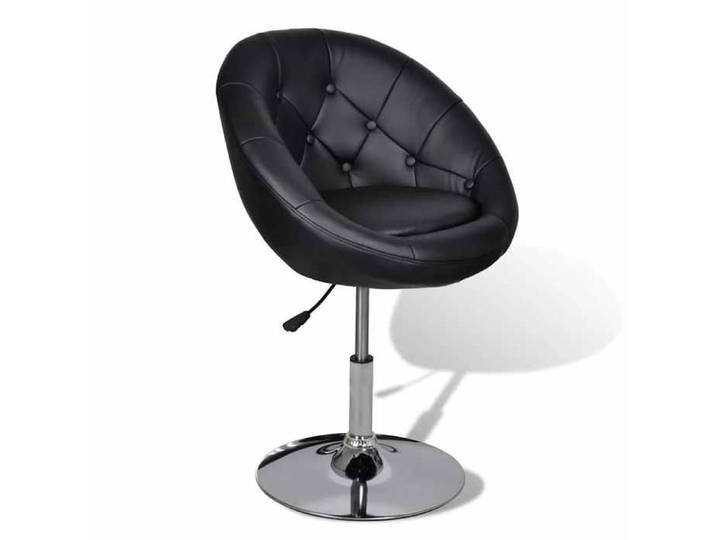 Maison Exclusive - Tabouret de bar Noir Similicuir