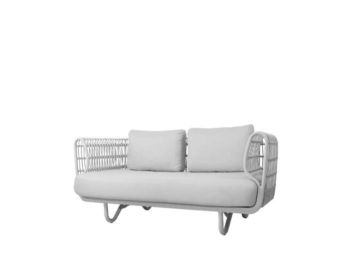 Cane-line Nest Sofa 2-Sitzer White, Cane-Line Matt White