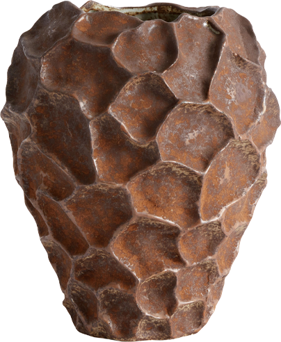 Muubs Soil Vase Rust, Ø18xh21,5 Cm, Keramik