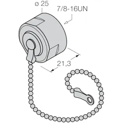 Turck Verschlusskappe 7/8 RSMV-CCO