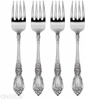 Oneida Wordsworth Everyday Flatware Salad Forks, Set Of 4