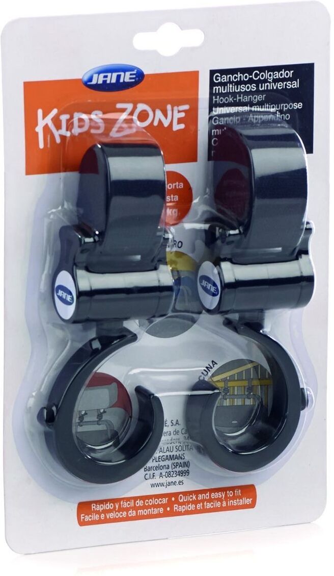 Gancio passeggino Janè 10316 multifunzione 2 Pz
