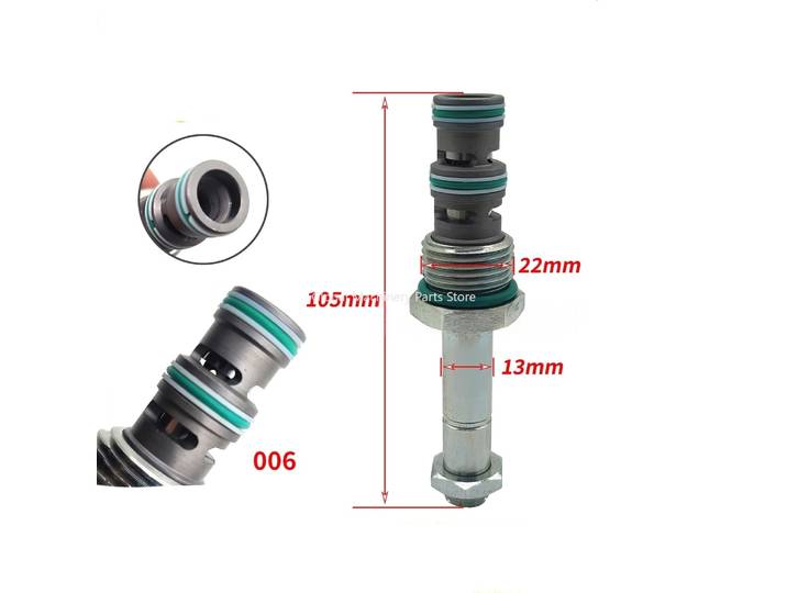 Applicable aux noyaux de vanne solénoïde des excavatrices Daewoo DH150/220/225-7 et R60/215-7