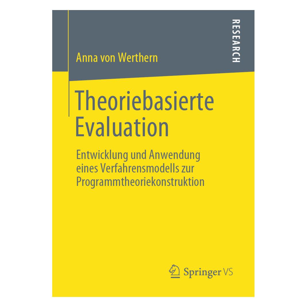 Springer Theoriebasierte Evaluation (Deutsch, Softcover, Anna von Werthern) (56091673)