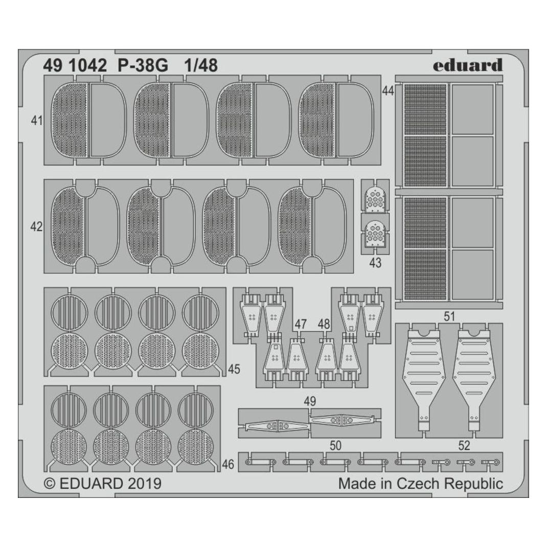 Eduard P-38G for Tamiya (491042)