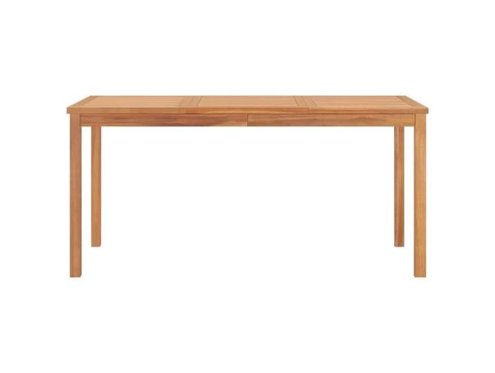 Table à dîner BINGO - Table à manger Terrasse 160x80x77 cm Bois de teck solide 21372
