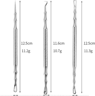 Inspire Curations Professional Blackhead Remover Tool Kit With Acne Extractor Needles And Tweezers 3pcs