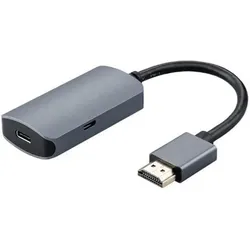 MicroConnect HDMI zu (HDMI), Video Adapter, Schwarz
