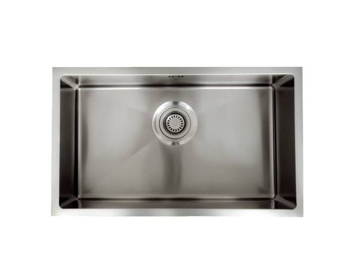 Essebagno Luisa Spüle 1 großes Becken allein 76x45 aus Edelstahl