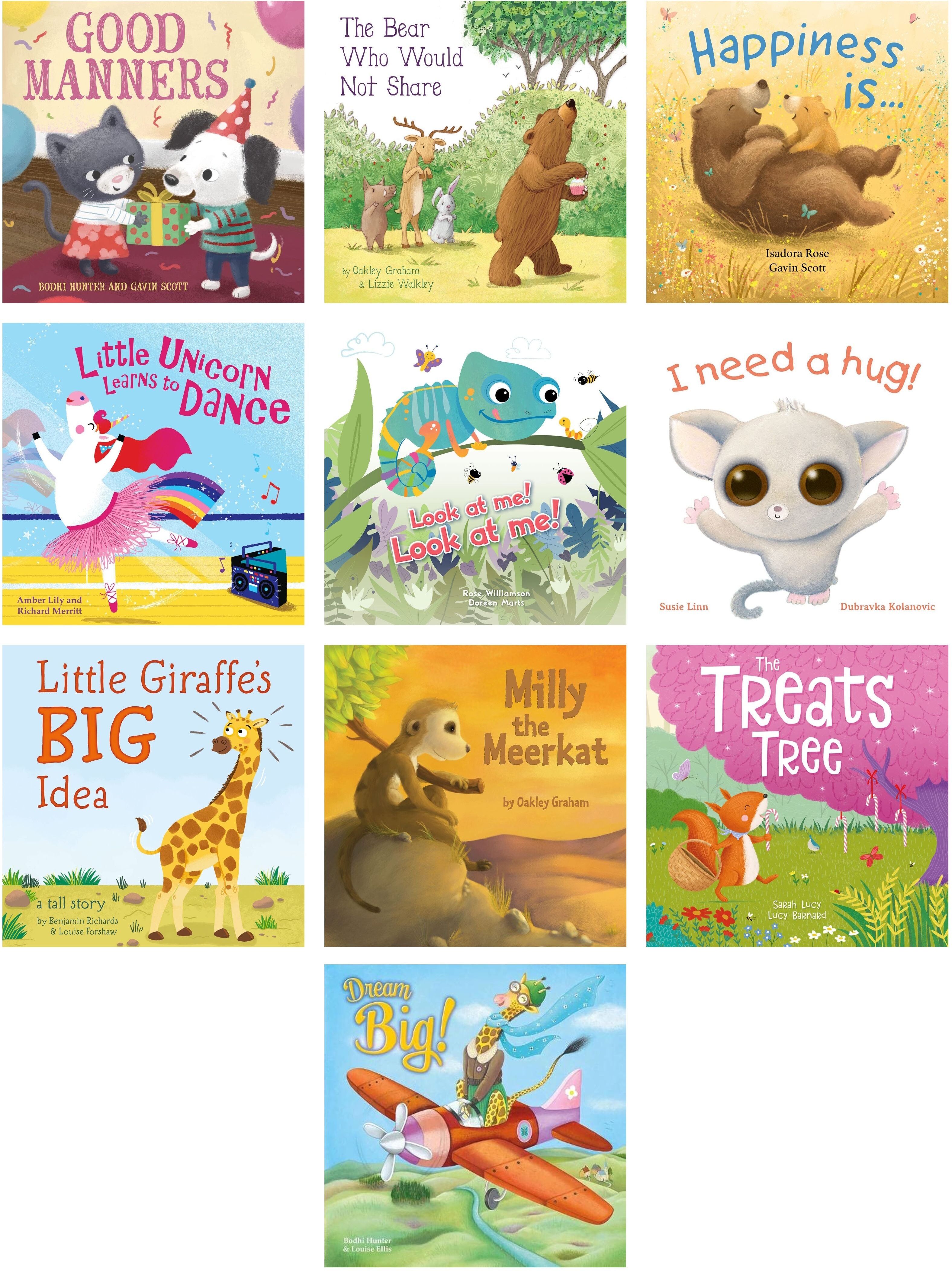 Imagine That Publishing Good Manners 10 Children’s Picture Books Collection   Sharing, Kindness, Feelings, Confidence & Positive Behaviour Stories for Kids