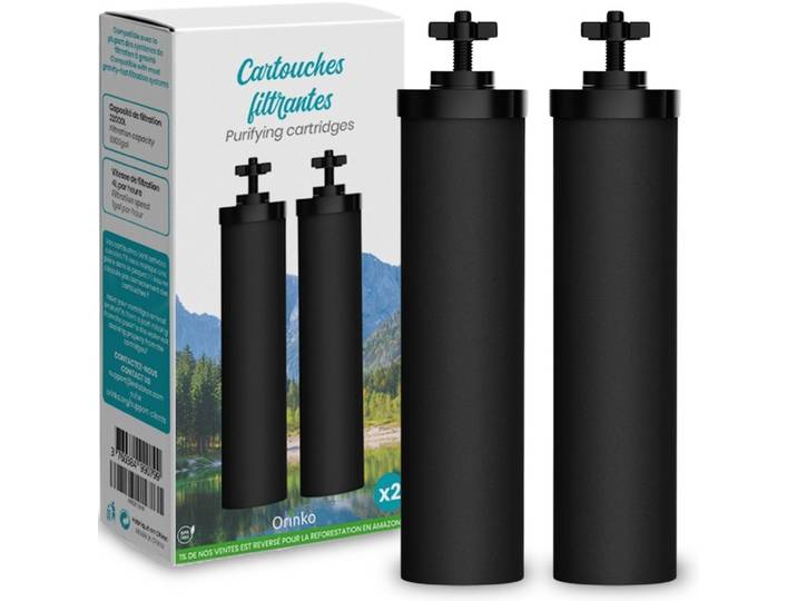 Gravity Wasserfilter für Berkey & Berkefeld 2er Set