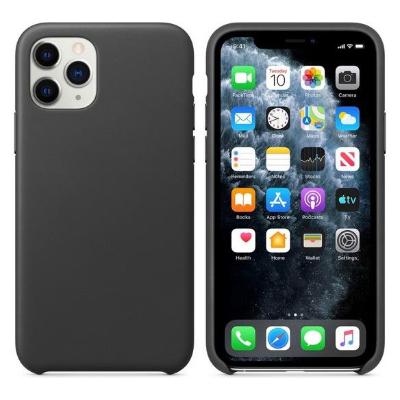 cyoo Alcantara Optik Hardcase - iPhone 11 Pro - Schwarz - Schutzhülle Cover (CY121183)