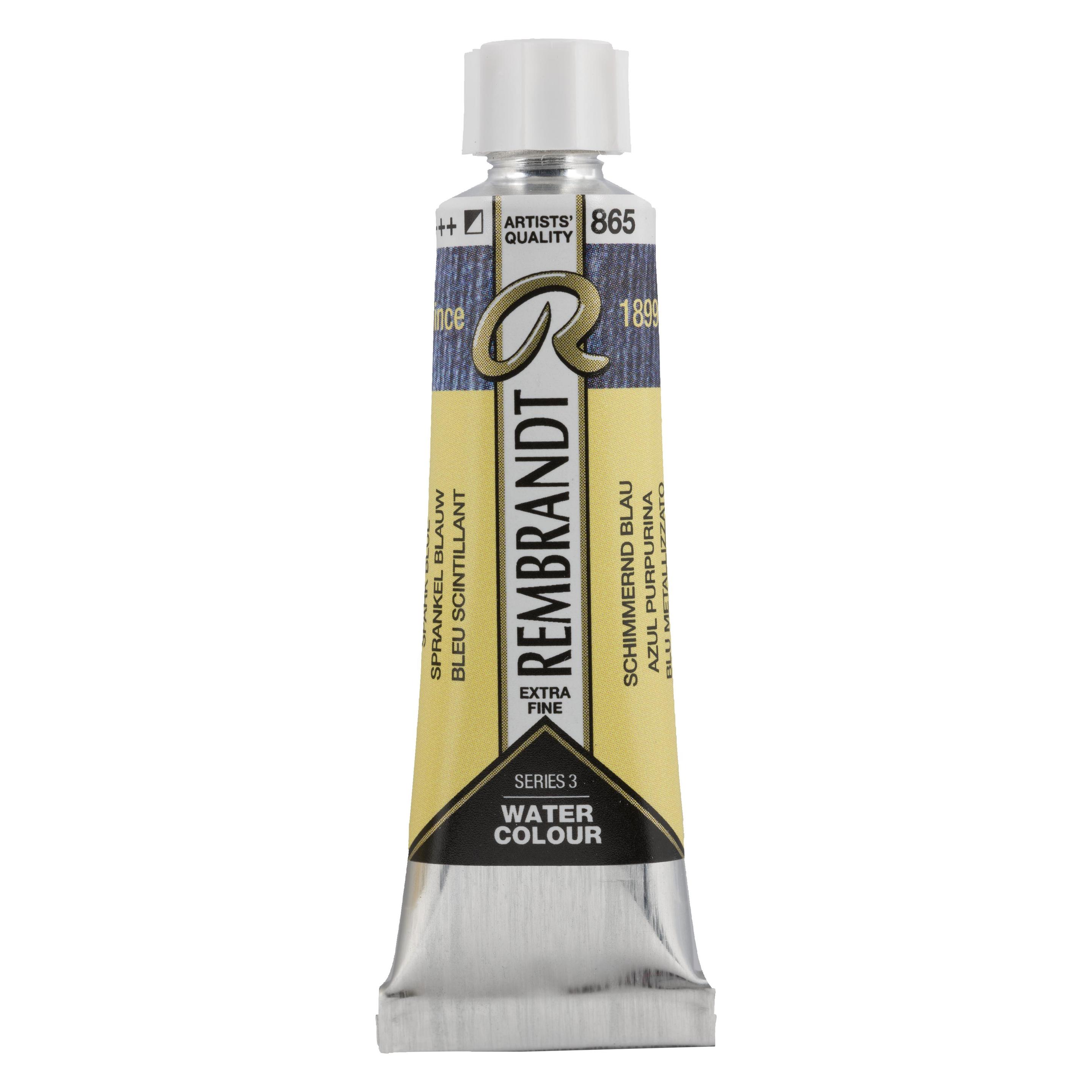 Rembrandt Aquarellfarbe Tube 10 ml Schimmernd Blau 865 (10 ml) (ROY-05018650)