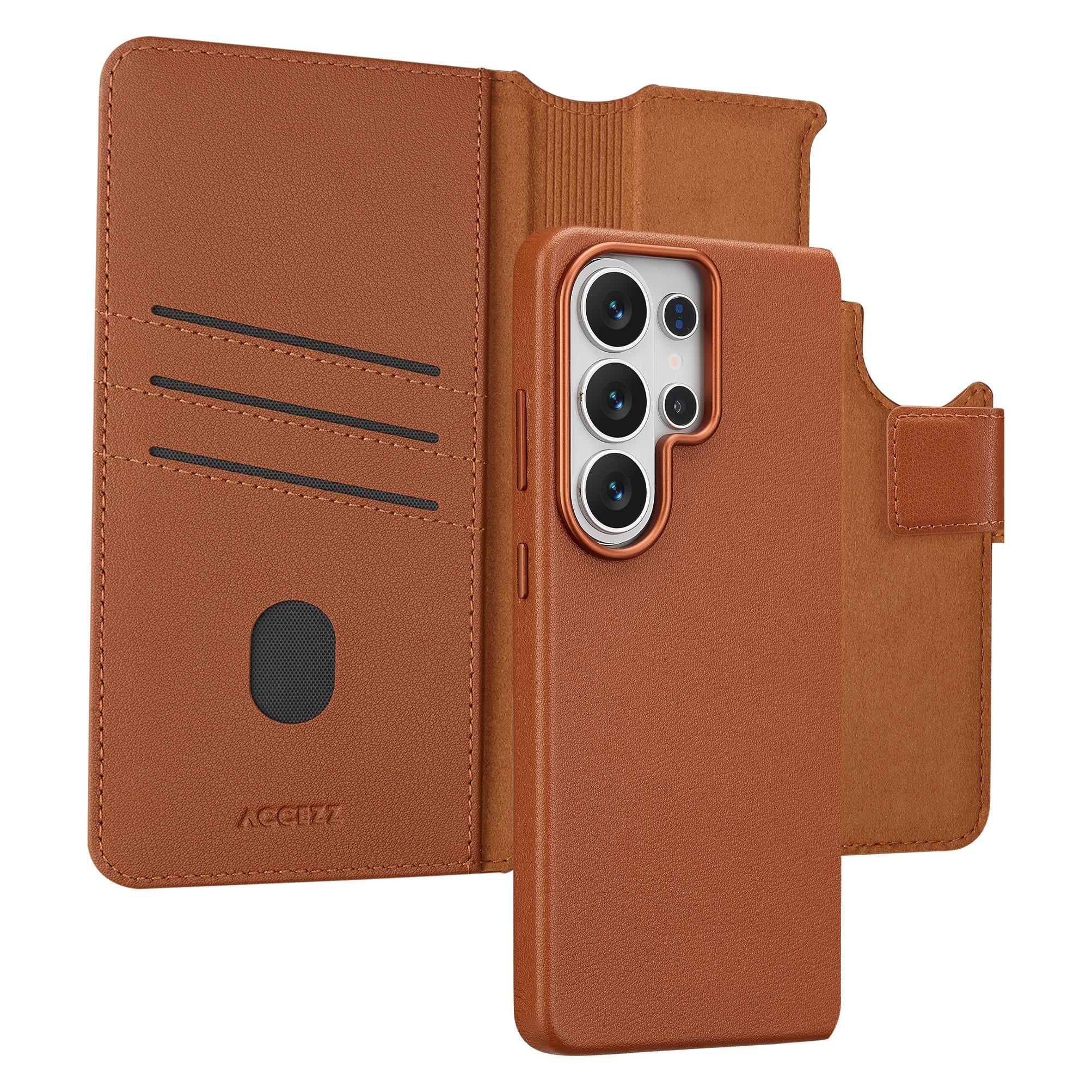 Accezz Leder-Bücherregal 2-in-1 (Samsung Galaxy S26 Ultra) (SH00092202)