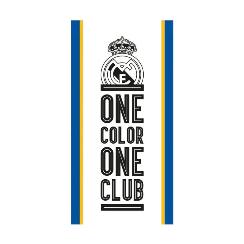 Real Madrid badlaken One Color One Club, 70 x 140 cm, katoen