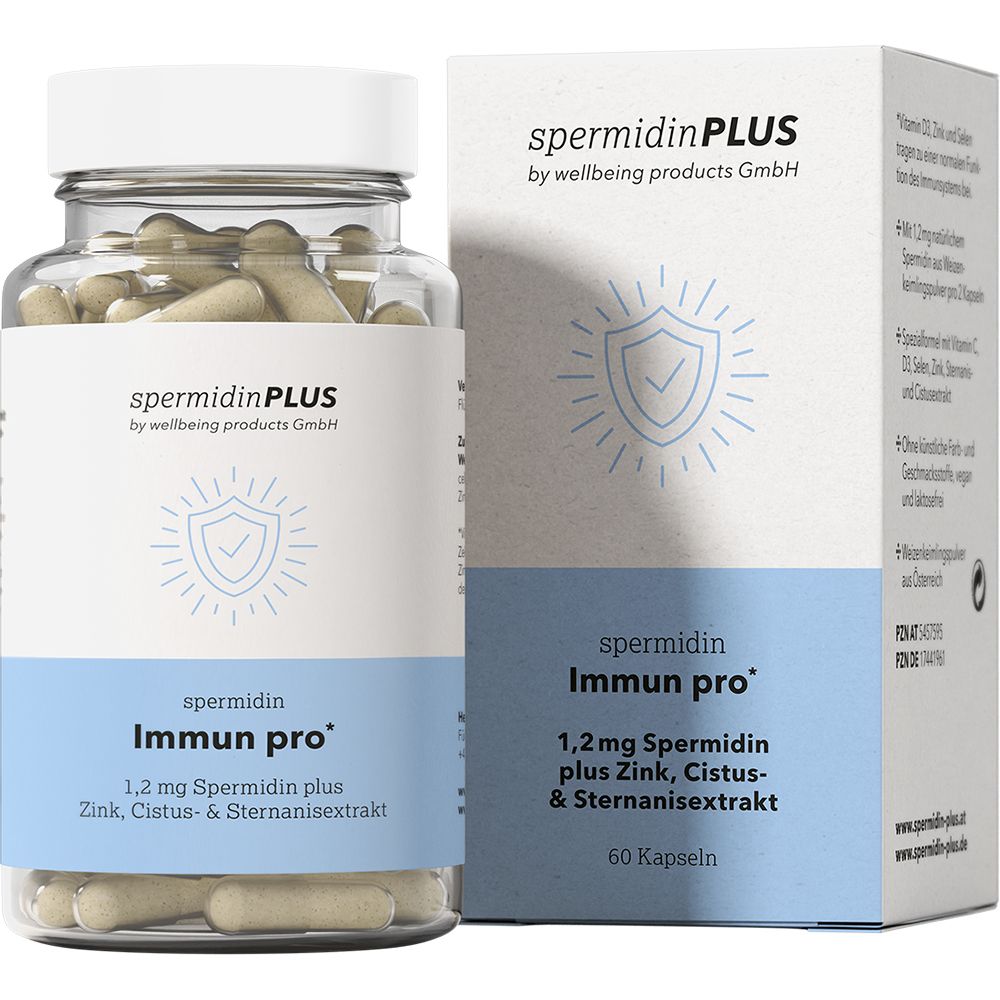Spermidinplus Immun pro Spermidin Kapseln 60 St
