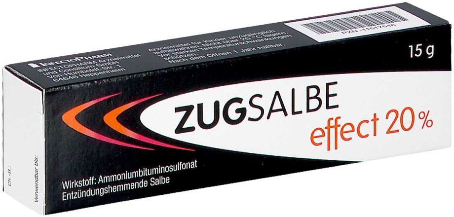 Zugsalbe effect 20% Salbe 15g