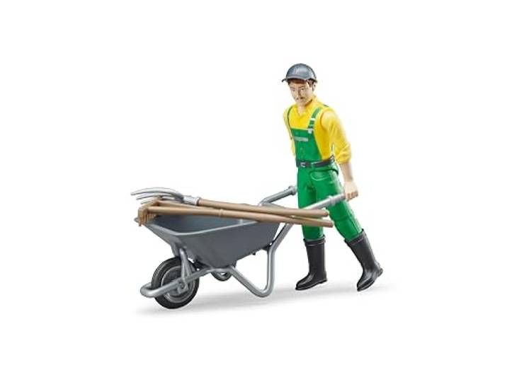 bruder 62610 - Bworld-figurenset boer met accessoires