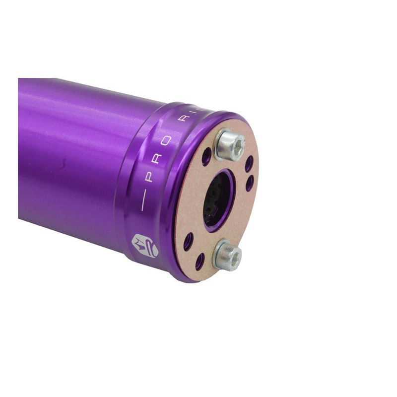 Silencieux d'échappement alu full violet KRM Pro Ride 70-90cc