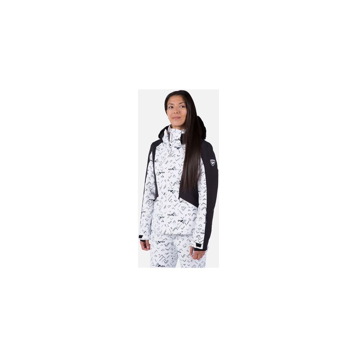 Rossignol W Saluver PR Jacket white (100) S RLNWJ25 10000S