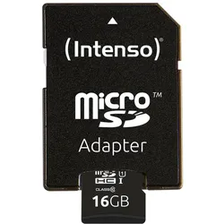 INTENSO Premium microSDHC UHS-I 16GB