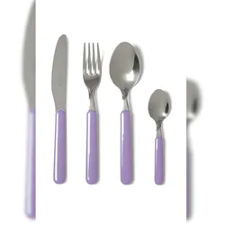 Excelsa Besteckset 24 Stück Fashion Stahl 19x2x2,5 cm Viola