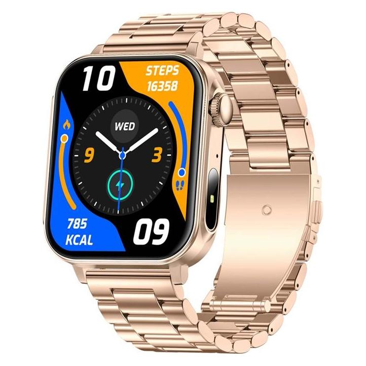 Colmi Smartwatch P80 (steel gold) (44.30 mm, Gold, ohne SIM) (P80 STEEL GOLD)