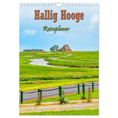 Hallig Hooge - Reiseplaner (Wandkalender 2027 DIN A4 hoch), CALVENDO Monatskalender