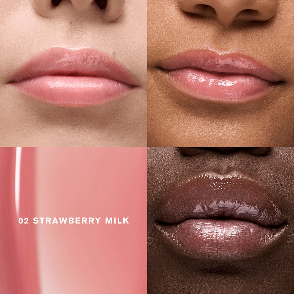 Estée Lauder Glossy Pout aceite de labios #02-Strawberry Milk