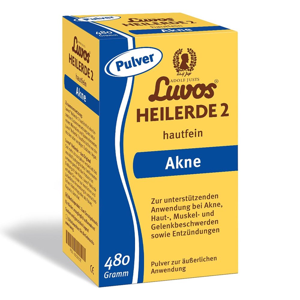 Heilerde-Gesellschaft Luvos Just GmbH & Co. KG Luvos® Heilerde 2 hautfein Akne Pulver 05039202
