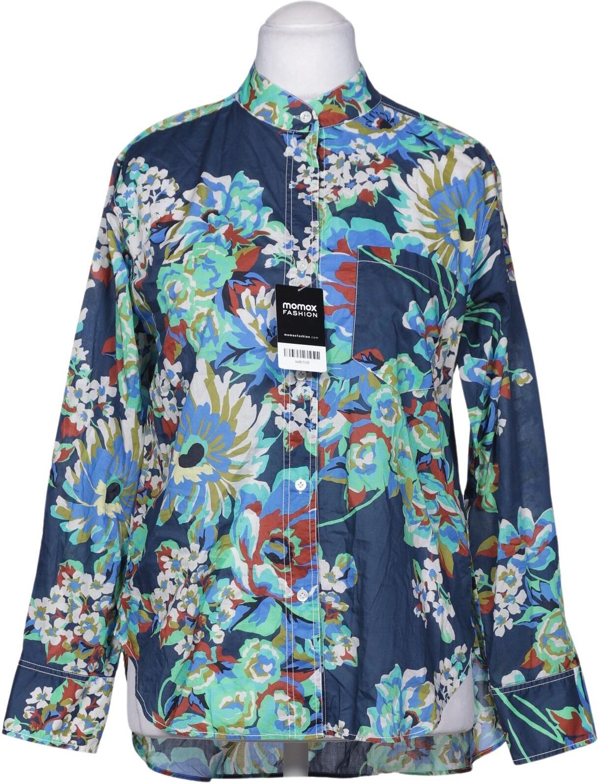 Robert Friedman Damen Bluse, Mehrfarbig, Gr. M, Baumwolle - Second Hand